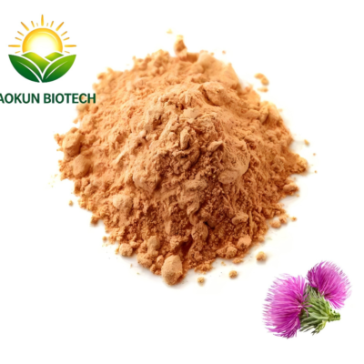 Food Grade Milk Thistle Extract Powder 80% Silymarin Liver Support Raw Material