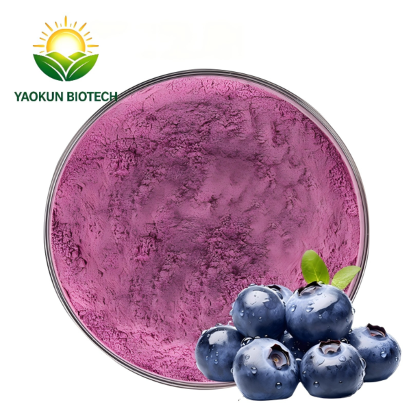 Natural Blueberry Extract Freeze Dried Blueberry Fruit Juice Powder Matcha Blueberry Powder