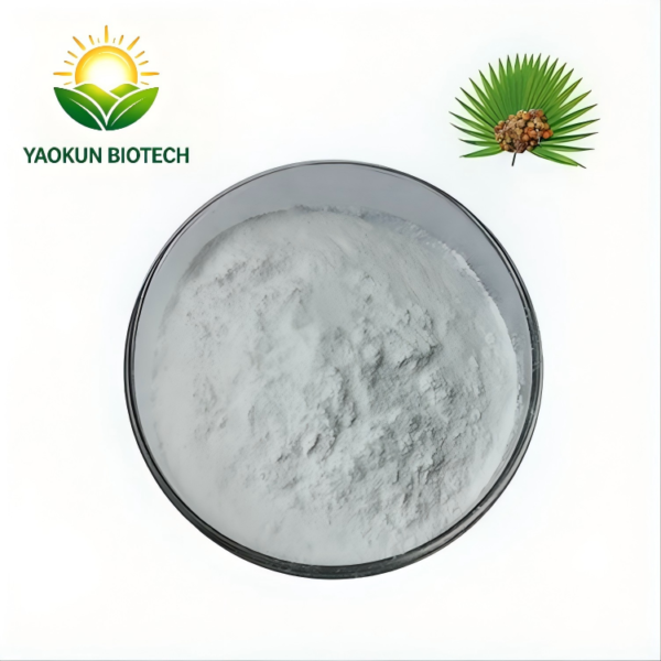 Small MOQ Natural Men Health Ingredients 25% 45% Fatty Acids Saw Palmetto Extract Powder for Prostate Health