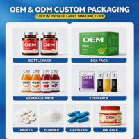 One-stop OEM ODM private label custom packaging solutions for health food raw materials
